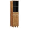 vidaXL Baderomsskap 38x33x160 cm heltre mango