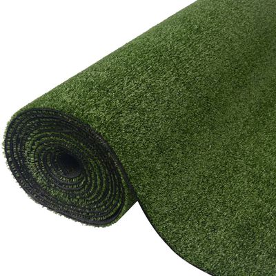 vidaXL Kunstgress 1,5x15 m/7-9 mm grønn