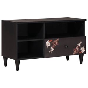 vidaXL Oppbevaringsskap Flerfarget 80 x 33,5 x 46 cm Massiv mango tre