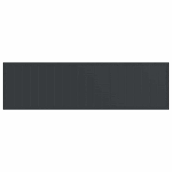 vidaXL Hage Spisegruppe 13 pcs Antrasitt Polt rattan