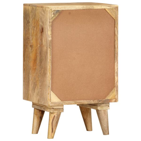 vidaXL Nattbord 36x30x60 cm heltre mango