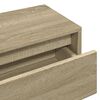vidaXL Gangmøbler 4 deler sonoma eik konstruert tre