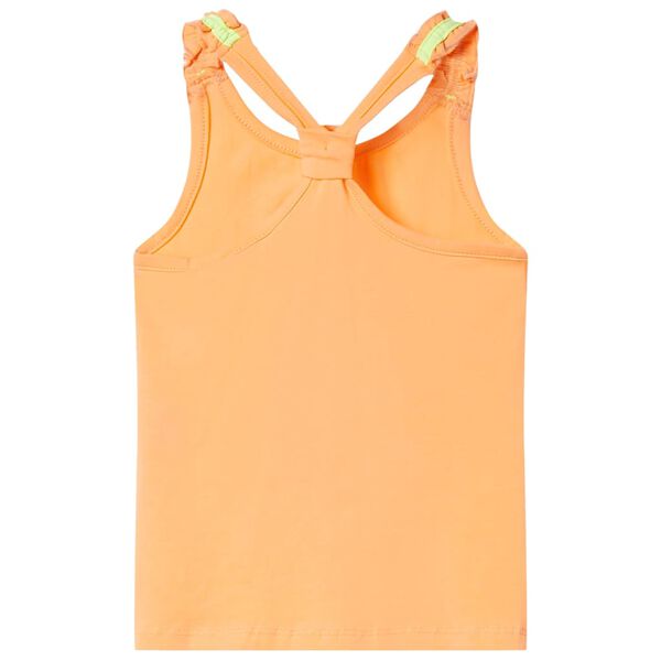 Singlet for barn knalloransje 116