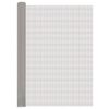 vidaXL Maskeskjerm 120 x 1000 cm 8 Mesh Rustfritt st&aring;l 201 S&oslash;lv