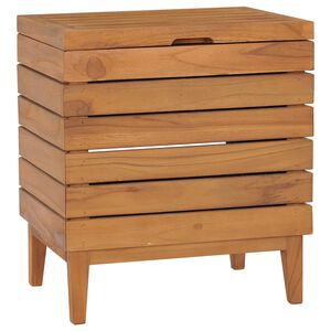 vidaXL Skittent&oslash;yskurv 40x30x45 cm heltre teak