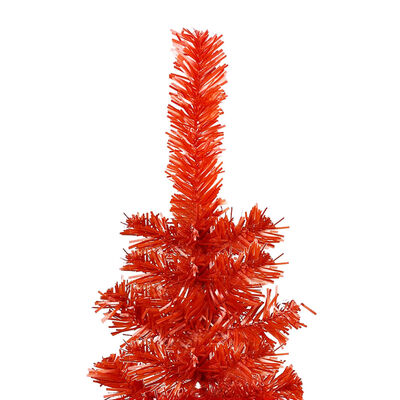 vidaXL Slankt juletre rød 180 cm