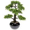 Emerald Kunstig fiken mini bonsai grønn 47 cm 420006