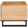 vidaXL Kaffebord Naturlig 80 x 50 x 40 cm Massiv mango tre