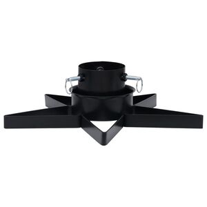 vidaXL Juletrestativ svart 47x47x13,5 cm