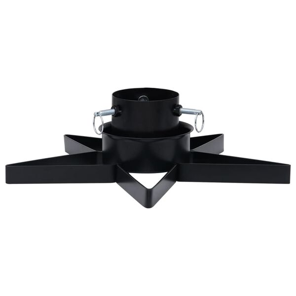 vidaXL Juletrestativ svart 47x47x13,5 cm