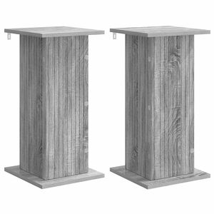 vidaXL Planteholder 2 stk. Gr&aring; sonoma 30,5 x 30 x 60,5 cm