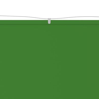 vidaXL Vertikal markise lysegrønn 100x270 cm oxford stoff