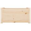 vidaXL Plantekasse 60x31x31 cm heltre furu