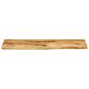 vidaXL Bordplate 100x30x3,8 cm naturlig kant grovt heltre mangotre