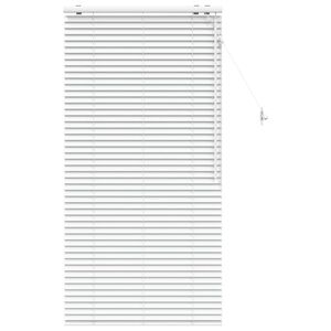 vidaXL Venetiansk persienne Hvit 85 x 160 cm 35 mm