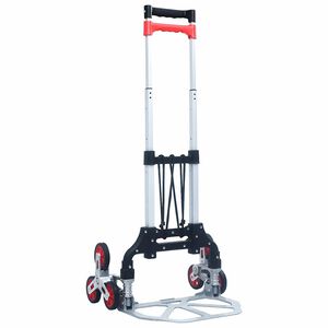 vidaXL Sammenleggbar trappetralle 70 kg aluminium s&oslash;lv