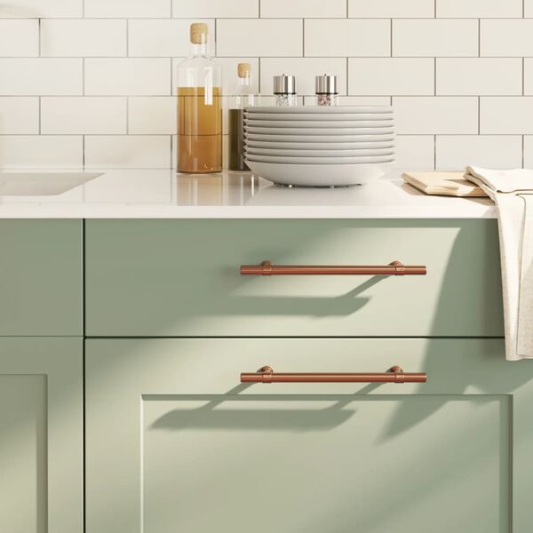 vidaXL Skaph&aring;ndtak 10 stk bronse 160 mm rustfritt st&aring;l