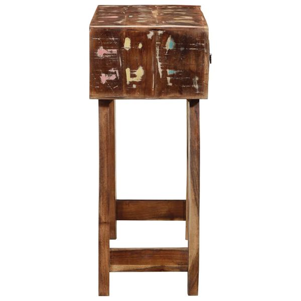 vidaXL Konsollbord 90x32x75 cm gjenvunnet heltre