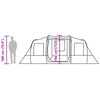 vidaXL Tunneltelt for camping 4 personer olivengr&oslash;nn vanntett