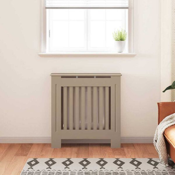vidaXL Radiator Deksel Brun 78 x 19 x 81,5cm Konstruert tre