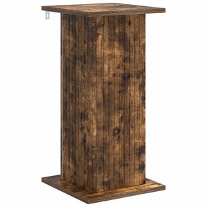 vidaXL Planteholder R&oslash;kt Eik 30,5 x 30 x 60,5 cm Konstruert tre