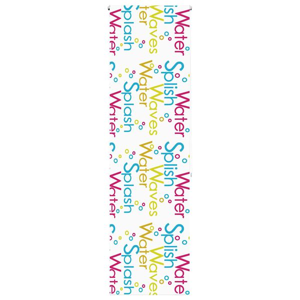 vidaXL Dusjrullgardin 80x240 cm Stoff Bredde 76 cm