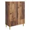 vidaXL Serviesskap Gammelt tre 66 x 34,5 x 95 cm Konstruert tre