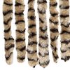 vidaXL Insektsgardin beige og brun 56x185 cm chenille