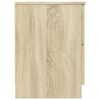 vidaXL Nattbord 2 stk med 2 skuffer sonoma eik 40x36x50 cm