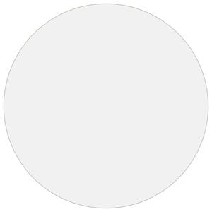 vidaXL Bordbeskytter gjennomsiktig &Oslash; 60 cm 1,6 mm PVC