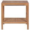 vidaXL Servantskap for bad heltre teak 74x45x75 cm