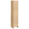 vidaXL Highboard artisan eik 37,5x35x180 cm konstruert tre