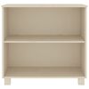 vidaXL Skjenk HAMAR honningbrun 85x35x80 cm heltre furu