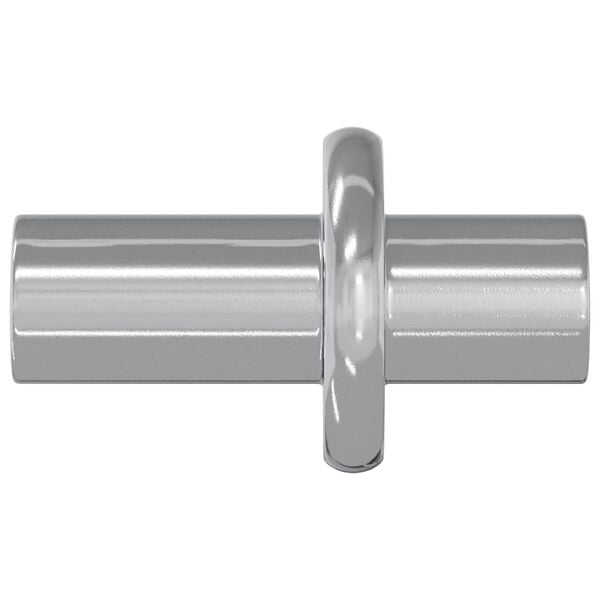 vidaXL Hylla Peg Ensfarget 12 pcs s&oslash;lv 8,6 x 8,6 x 14,6 mm St&aring;l