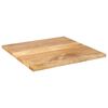 vidaXL Bordplate 70x70x2,5 cm firkantet heltre mango