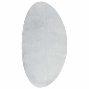 vidaXL Teppe HUARTE Gr&aring; 80 x 150 cm Polyester