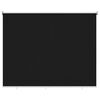 vidaXL Utend&oslash;rs Rullegardin 90% UV-blokk Svart 200 x 140 cm HDPE