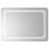 vidaXL Baderomsspeil med LED 70x50 cm
