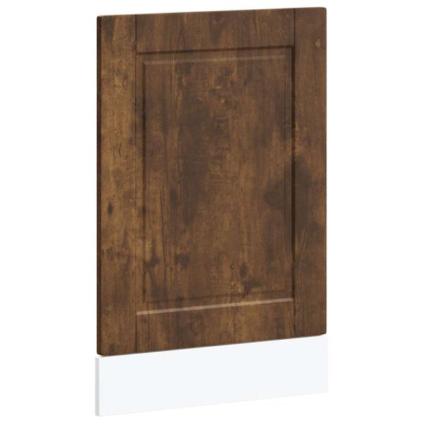 vidaXL Oppvaskmaskin panel Porto røkt eik 45x1,5x67 cm konstruert tre