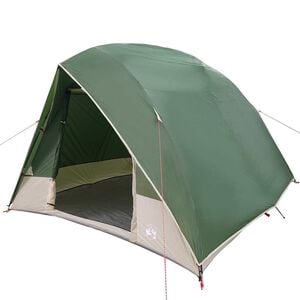vidaXL Camping Telt 4-personers Vanntett Gr&oslash;nn taft
