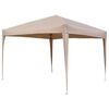 HI Sammenleggbart partytelt 3x3 m beige
