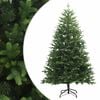 vidaXL Kunstig sammensatt juletre 120 cm PVC og metall Gr&oslash;nn