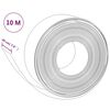 vidaXL Hagekanter 5 stk gr&aring; 10 m 20 cm polyetylen