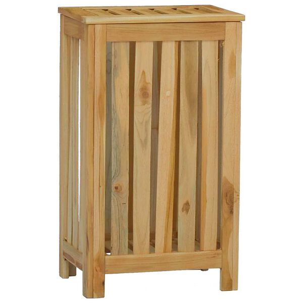 vidaXL Skittent&oslash;yskurv 35x25x60 cm heltre teak