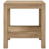 vidaXL Sidebord til baderom 45x35x45 cm heltre teak