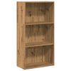 vidaXL Bokhylle artisan eik 60x30x114 cm konstruert tre