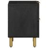vidaXL Nattbord 2 stk svart 40x33x46 cm heltre mango