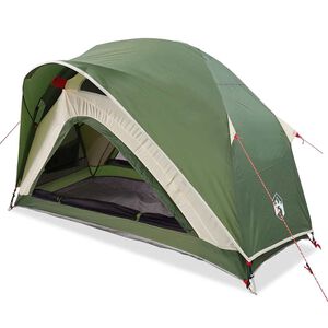 vidaXL Campingtelt 1 person gr&oslash;nn vanntett