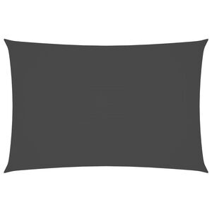 vidaXL Solseil oxfordstoff firkantet 2x4, antrasitt
