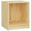 vidaXL Nattbord 35,5x33,5x41,5 cm heltre furu